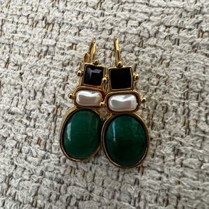 Gold Plated Multicolor Earrings